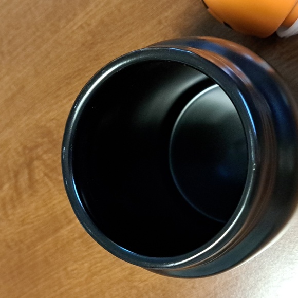 Rae Dunn Halloween pumpkin container - Picture 6 of 7